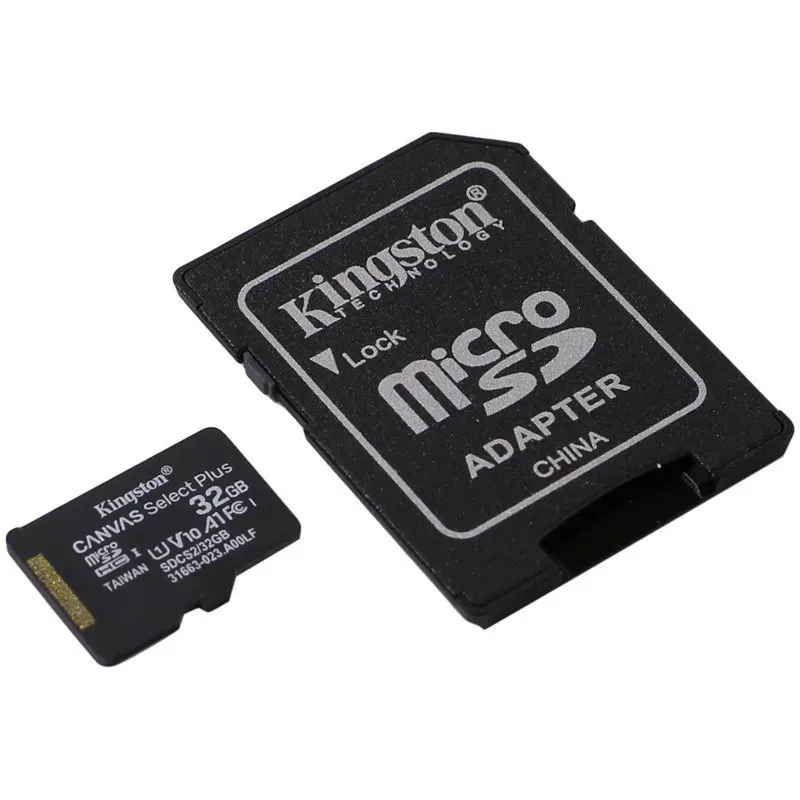 Фото Kingston Карта памяти microSDHC 32 GB Canvas Go UHS-I U1, 90 Мб/сек (class 10), адаптер 513192 №2