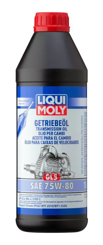Масло Трансмиссионное Getrieb. 75w-80 Gl-5 (1л) Liqui moly арт. 3658