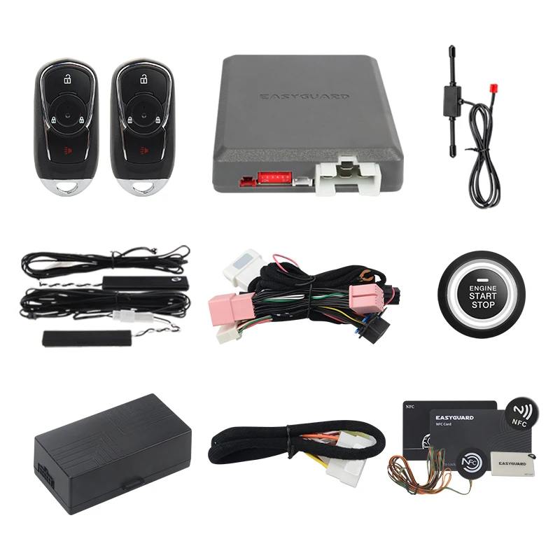 EASYGUARD PnP CANBUS NFC пульт дистанционного управления подходит для Chevrolet Opel Antara/Cavalier/Camaro/Trax/Trailblazer с OEM зажиганием NFC