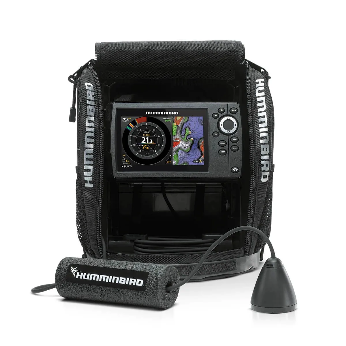 Высококачественный AZ ON HUMMINBIRD ICE HELIX 7 CHIRP GPS G4-сонар/GPS COMBO 411750-1