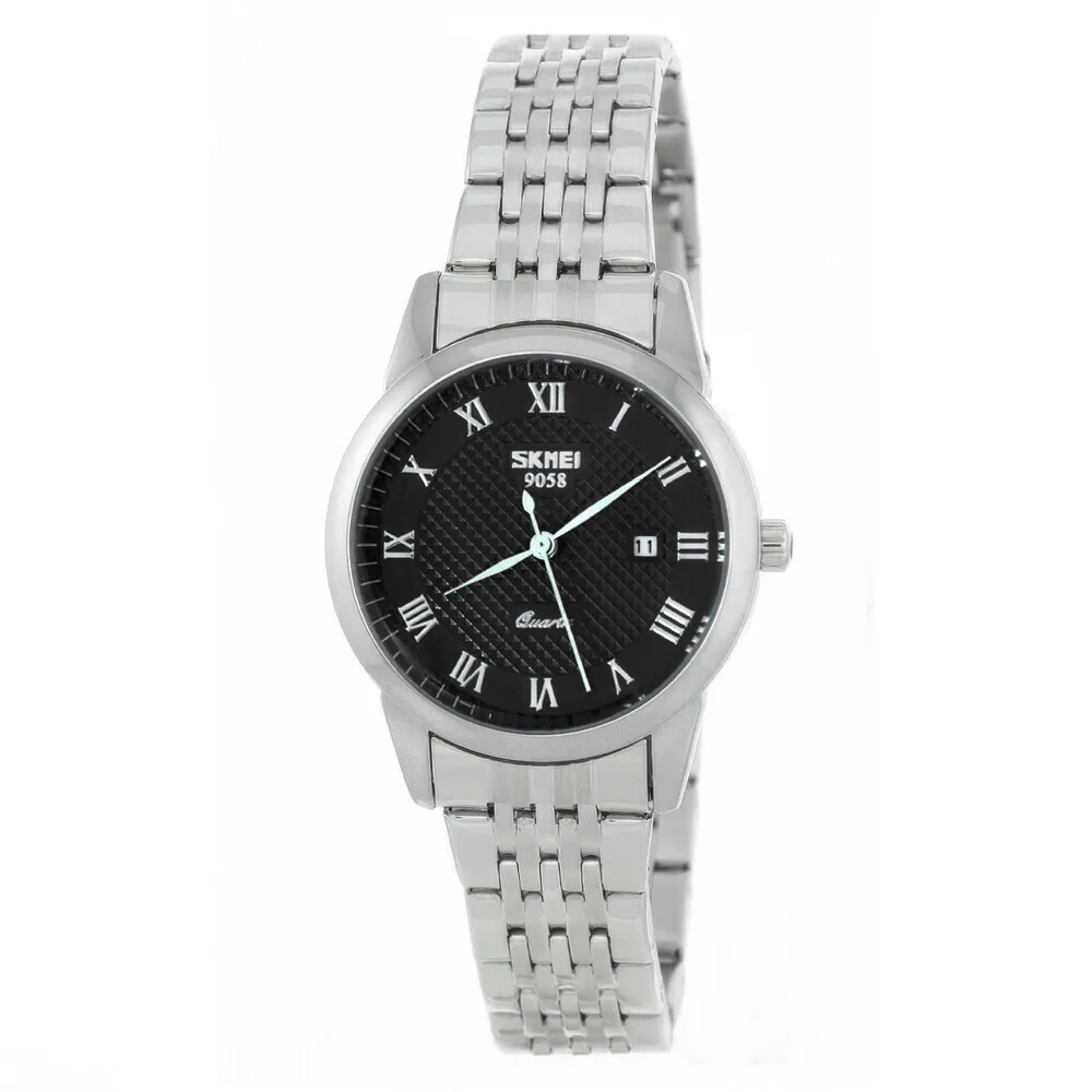 Наручные часы Skmei 9058SBK-S black(lady) stainless steel