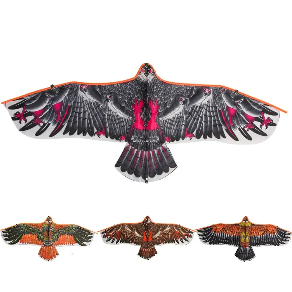 Воздушный змей Eagle для детей, воздушный змей Big Fly Bird, ветроуказатель, уличные игрушки, садовая ткань, дети, лот 5 шт.