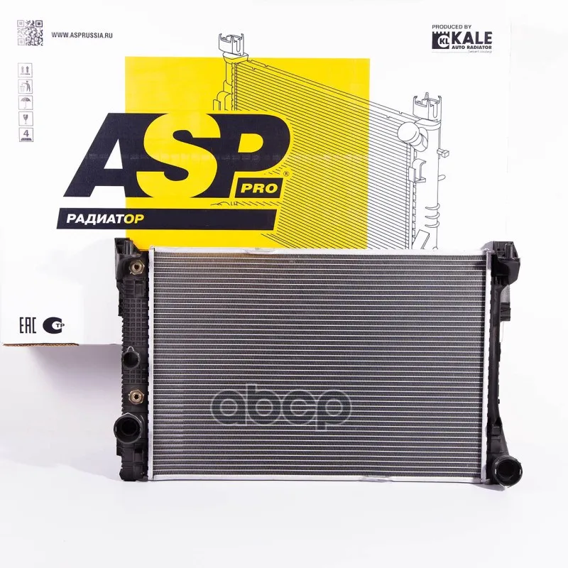 Радиатор Охлаждения Asp Al10549  Mercedes-Benz C (W 204) 07- M/A ASP арт. AL10549