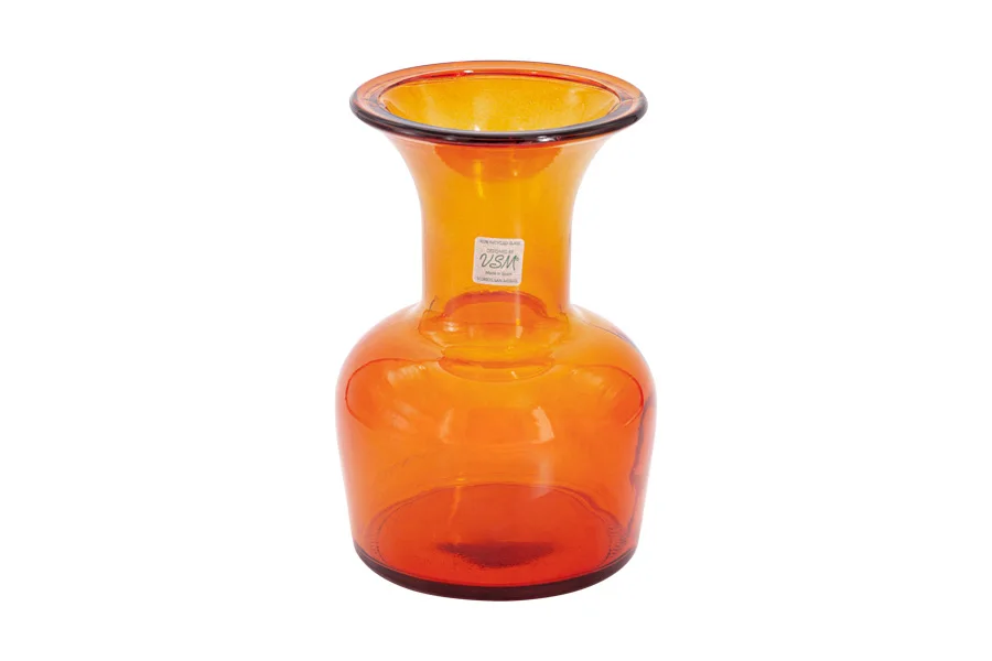 Ваза SAN MIGUEL Enea, оранжевая, 20 см (VSM-5650-DB08)