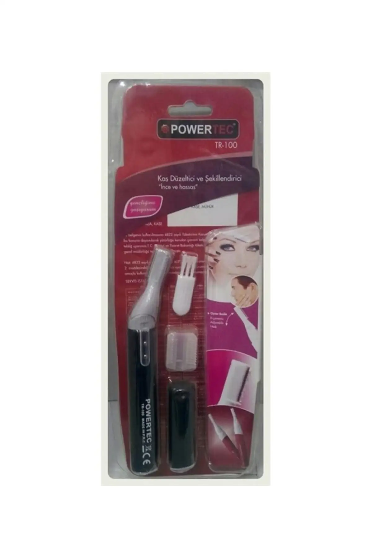 Powertec -  Триммер и формирователь бровей Tr-202