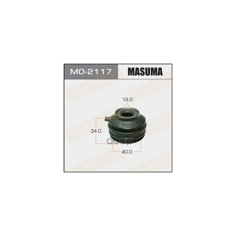 Пыльник Опоры Шаровой 19х40х34 Toyota Chaser 2.5 92-96/ Mark Ii Седан 2.0 4wd/ 2.5 4wd/ Progres 2.5 4wd 00-07 Masuma арт. MO-...