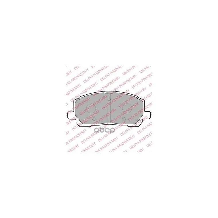 Колодки Торм.Пер./Дат. Lexus Rx300 10/00-05/03 Delphi арт. LP1908