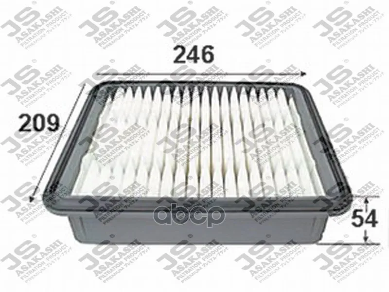 Фильтр Воздушный  Toyota Altezza 3,0 2001 -   Toyota Verossa 2,5 2000 - 2003 A192j JS Asakashi арт. A192J