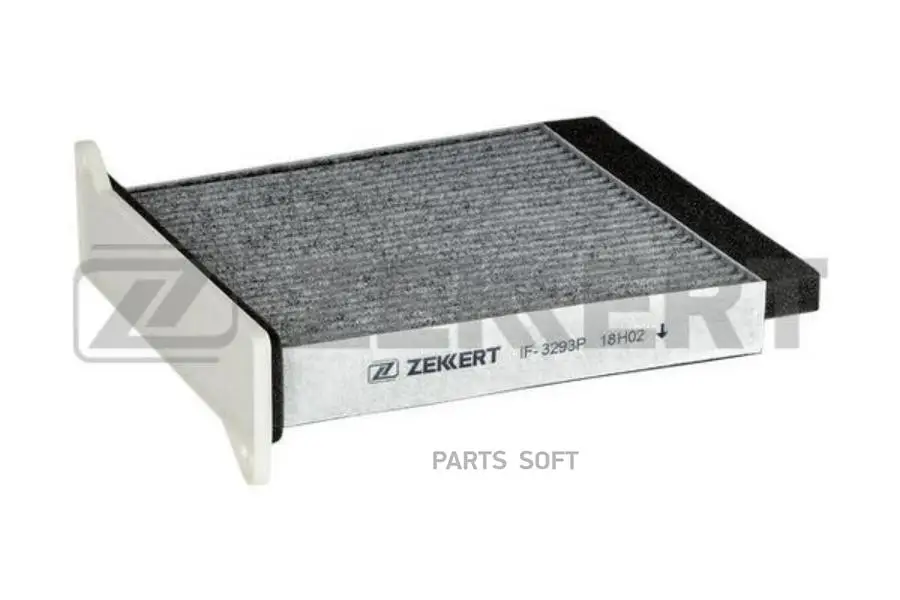 ZEKKERT IF3293P Фильтр салона Mitsubishi Lancer (CS) 00-08, Outlander 03-09, Pajero Sport 09-15 Zekkert угольный ант