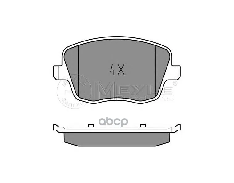 Колодки Торм.Пер./Дат. Seat Ibiza Iv 1,4-2,0/Tdi 02/02-11/09.Skoda Fabia 1,9tdi/2,0 04/00-03/10/ Roomster 1,2-1,9/Tdi 05/06.V...
