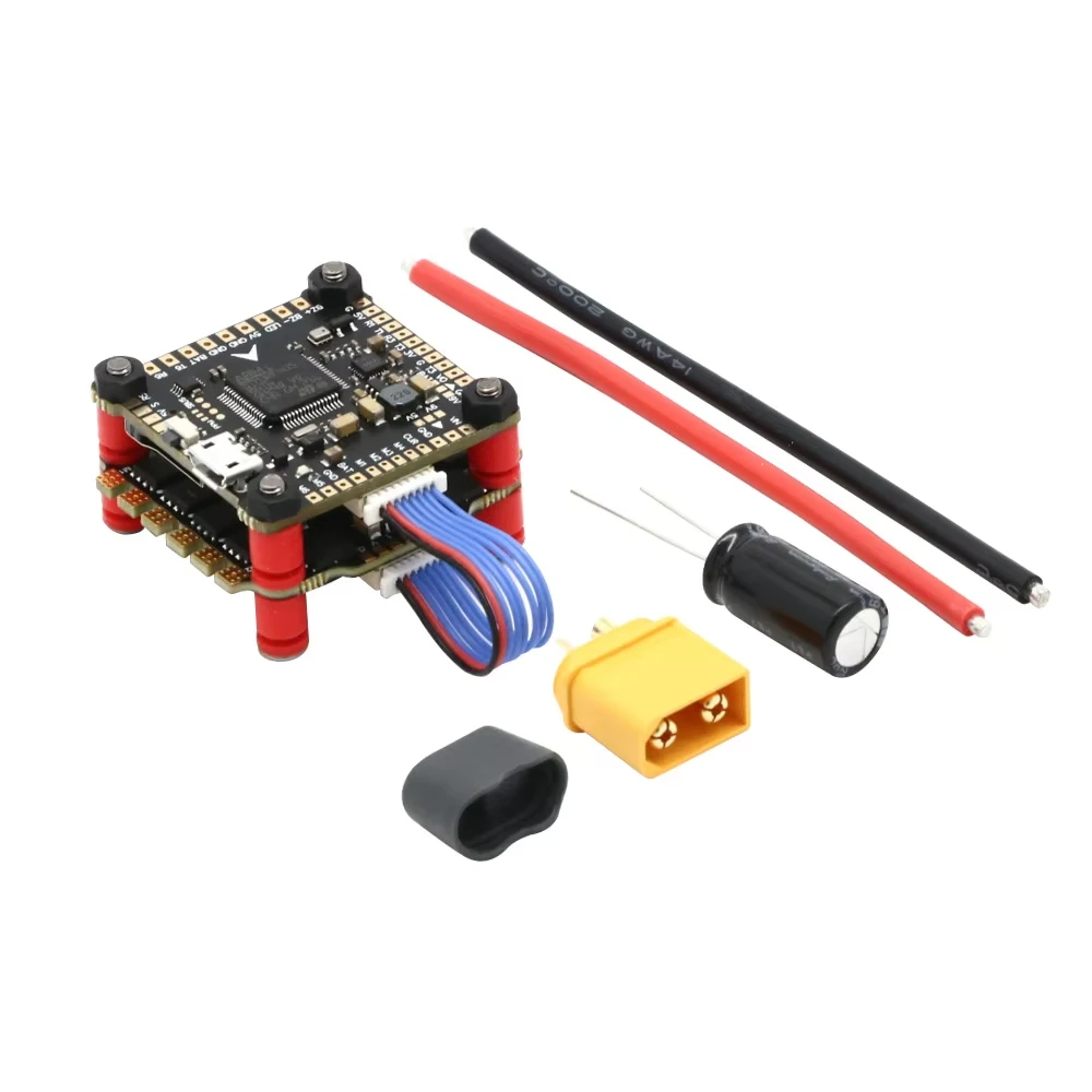 Фото Mark4 Mark 4 7-дюймовая рама FPV 295 мм и комплект F4 V3S PLUS Stack BLS 60A ESC и A2807 1300KV бесщеточный двигатель и пропеллер 7040 RC Drone Kit №4