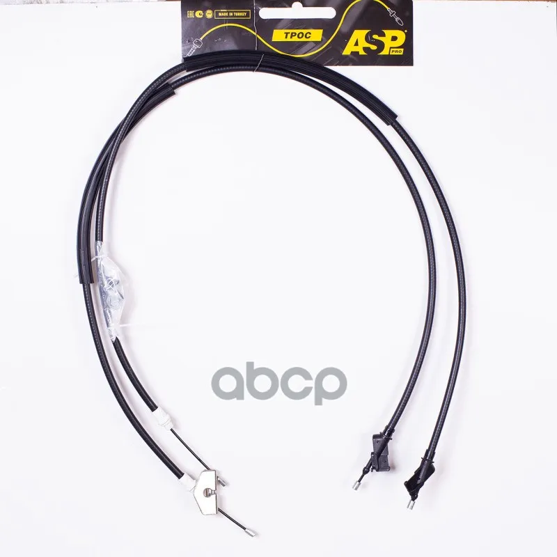 Трос Привода Ручного Тормоза L1440/L1490 Мм Ford Focus Ii 06 Asp Kb9014  L-1440/L1490мм Ford Focus Ii 06- ASP арт. KB9014
