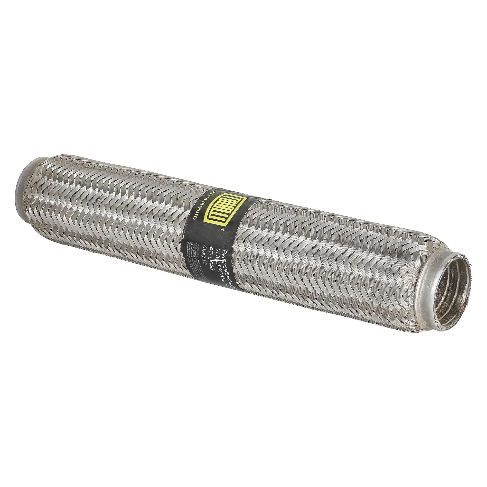 Виброкомпенсатор выхлопной трубы (Гофра) 40x330 InterLock (нерж. сталь) TRIALLI FTi 0046 FTI0046