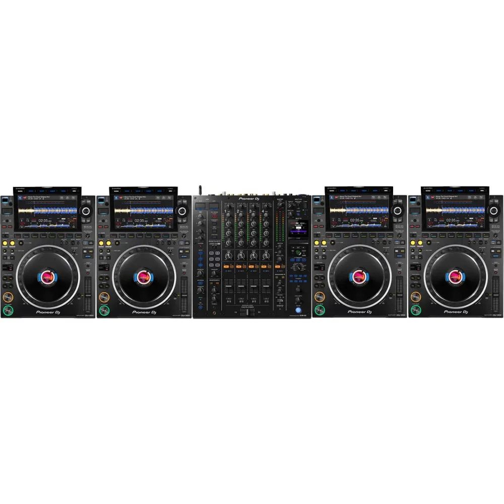 Фото 95% Большая скидка, распродажа, новинка, Pioneer DJ DJM-A9, 4-канальный DJ микшер и CDJ3000, комплект для выступлений в реальном времени №5