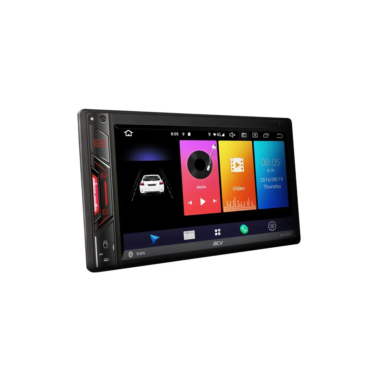 Фото Ресивер - Мультимедиа ACV AD-6900 2Din 7 FM \ USB \ SD \ AUX \ BT \ Android 9.0 \ MirrorLink \ 4G \ LTE №4