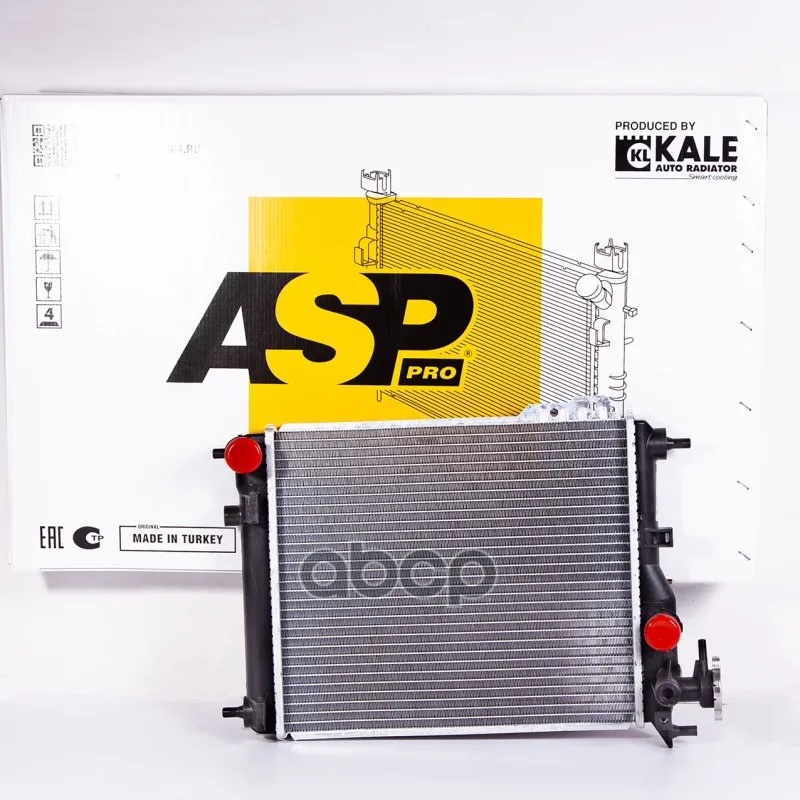 Радиатор Охлаждения Asp Al10719  Hyundai Getz (02-) 1.1/1.3/1.4 Паяный ASP арт. AL10719