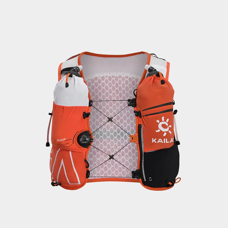 Фото KAILAS FUGA AIR 8L унисекс для путешествий, марафона, бега, пешего туризма, велоспорта, рюкзаки с двойными мягкими бутылками для воды KA2554005 №5