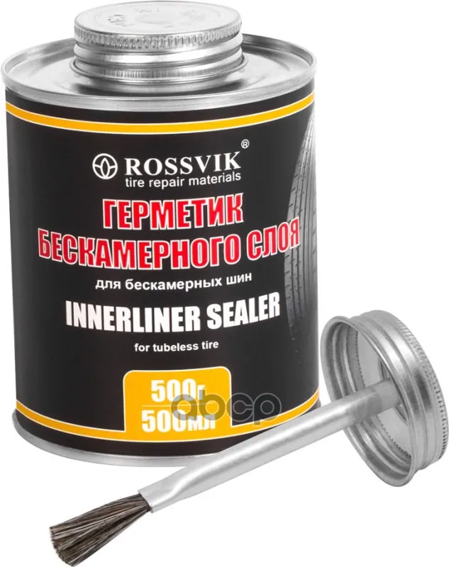 Герметик Бескамерного Слоя, 500мл/500г (Банка С Кистью) Rossvik арт. GBS05K1