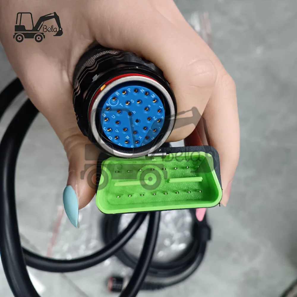 88890304   16-контактный OBD-авиационный разъем, интерфейс жгута проводов, 16-контактный кабель-адаптер OBD для диагностического инструмента VOLVO VocomI или VocomII
