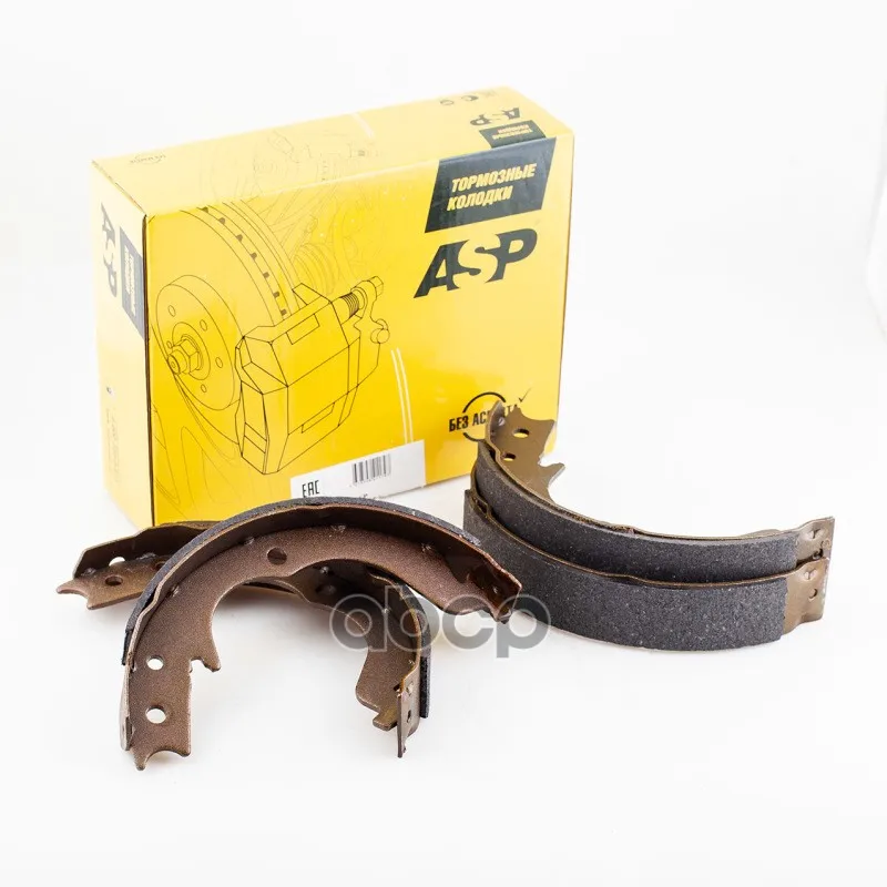 Колодки Задние Mitsubishi Outlander Xl 05- 190x32мм Asp K360105 ASP арт. K360105