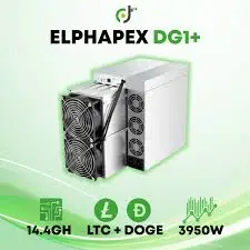 BR BUY 2 GET 1 FREE Elphapex DG1 + (14.4GH) Litecoin / Doge Scrypt криптоasic Miner - DCT ASIC Miner & Hosting