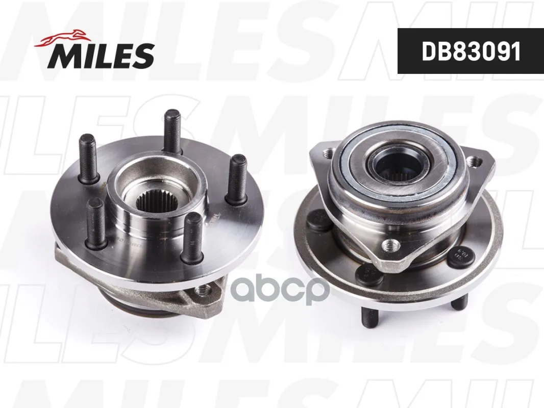 Ступица С Подшипником Передняя Jeep Cherokee Ii/Wrangler Ii 84-06. Miles арт. db83091