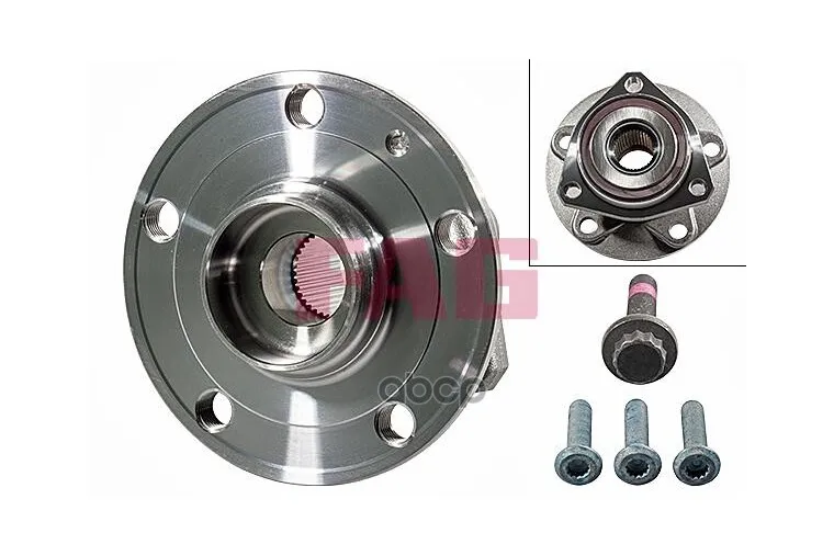 Подшипник Пер. Ступ. Ком/Кт [Cтупица] Audi A3, Skoda Octavia, Vw Golf 5/6/Touran/Caddy 1.2-2.0 03 Fag арт. 713610990