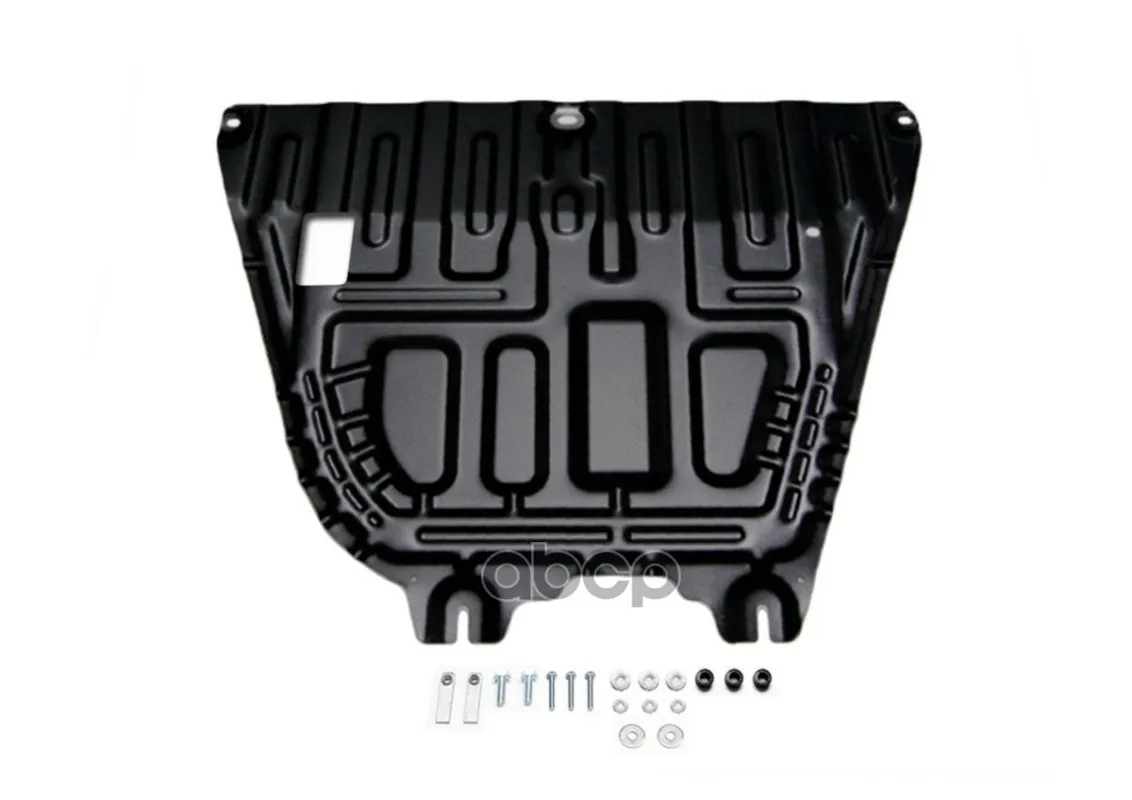 Защита Картера + Кпп Hyundai Solaris, Kia Rio/X-Line 1.4-1.6 17 AutoMax арт. AM.2370.2