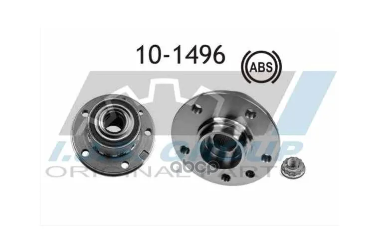 10-1496_к-Кт Подшипника Ступ. Пер.+Зад.! Vw T5 2.0-3.2i/1.9/2.5tdi 03 IJS арт. 10-1496