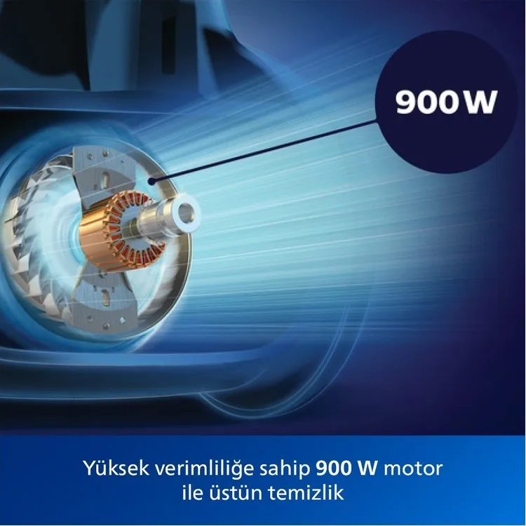 Фото (Philips) Пылесос Powerpro Max Ultimate мощностью 900 Вт без пылесборника №3