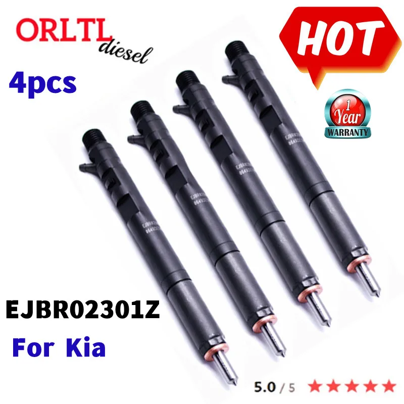 ORLTL Euro 3 EJBR02301Z Common Rail Высококачественная форсунка R02301Z для HYUNDAI/KIA 4 шт.