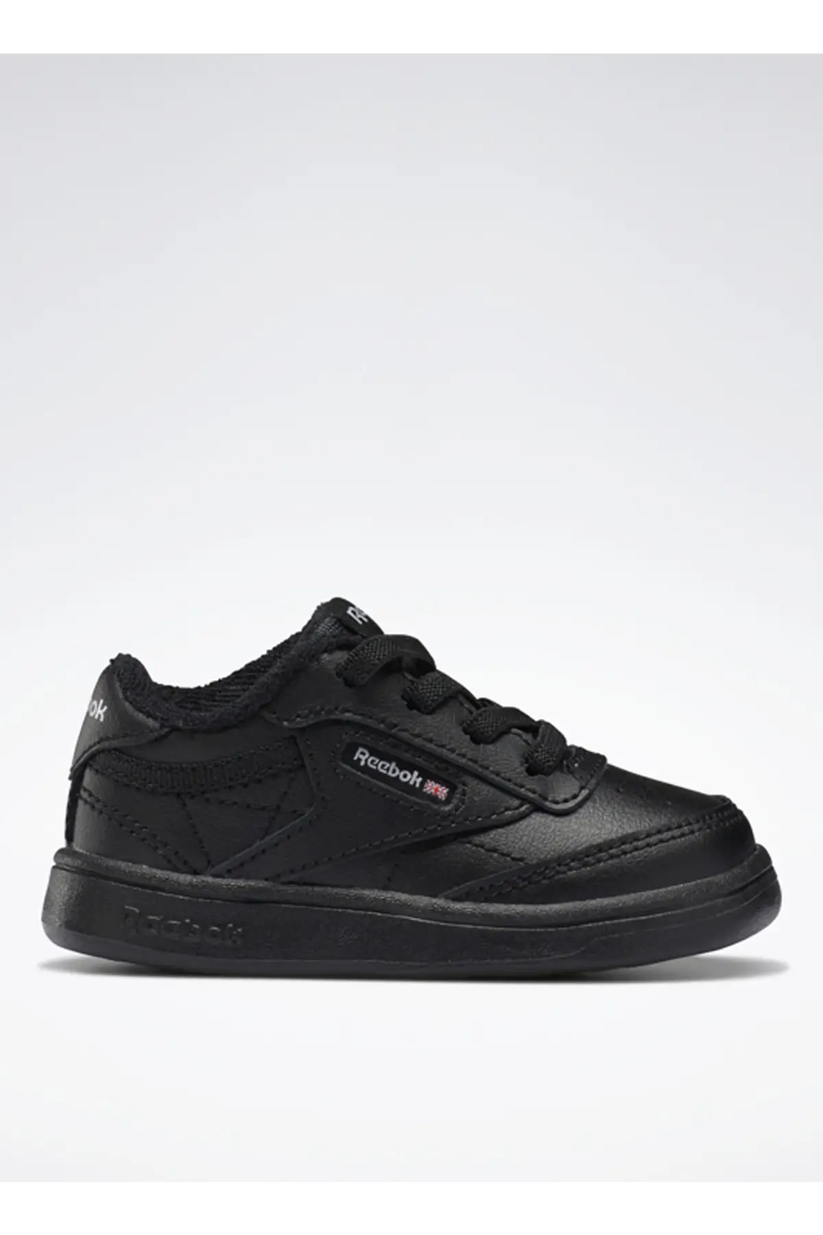 (Reebok) Черная детская прогулочная обувь Fz2096 Club C