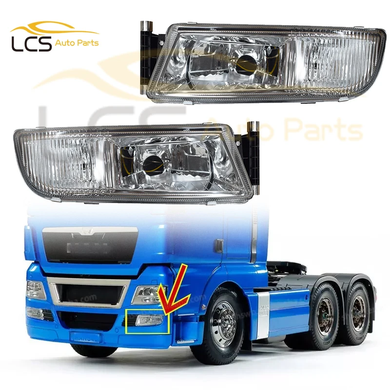 Противотуманные фары для ГРУЗОВИКОВ MAN TGX/TGS/TGL, 1 шт., противотуманные фары 81251016522 81251016521 E, одобрено