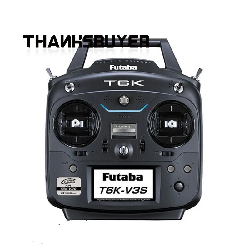 T6K-V3S 2,4 ГГц 8-канальный передатчик RC контроллер правый левый дроссель FUTABA Радиоуправляемые игрушки