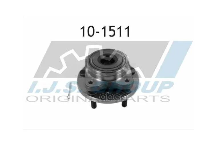 10-1511_к-Кт Подшипника Ступицы! Передней Chrysler Grand Voyager/Voyager 2.4-3.8 V6 00-03 IJS арт. 101511