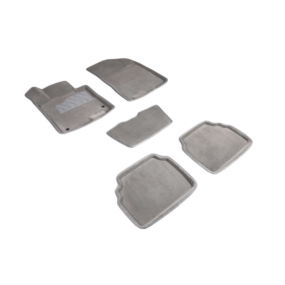 3d коврики в салон (комплект) для Kia K5 2020-2021 SEINTEX 96166, Киа К5 Коврики в салон Автоаксессуары Kia автомобиль