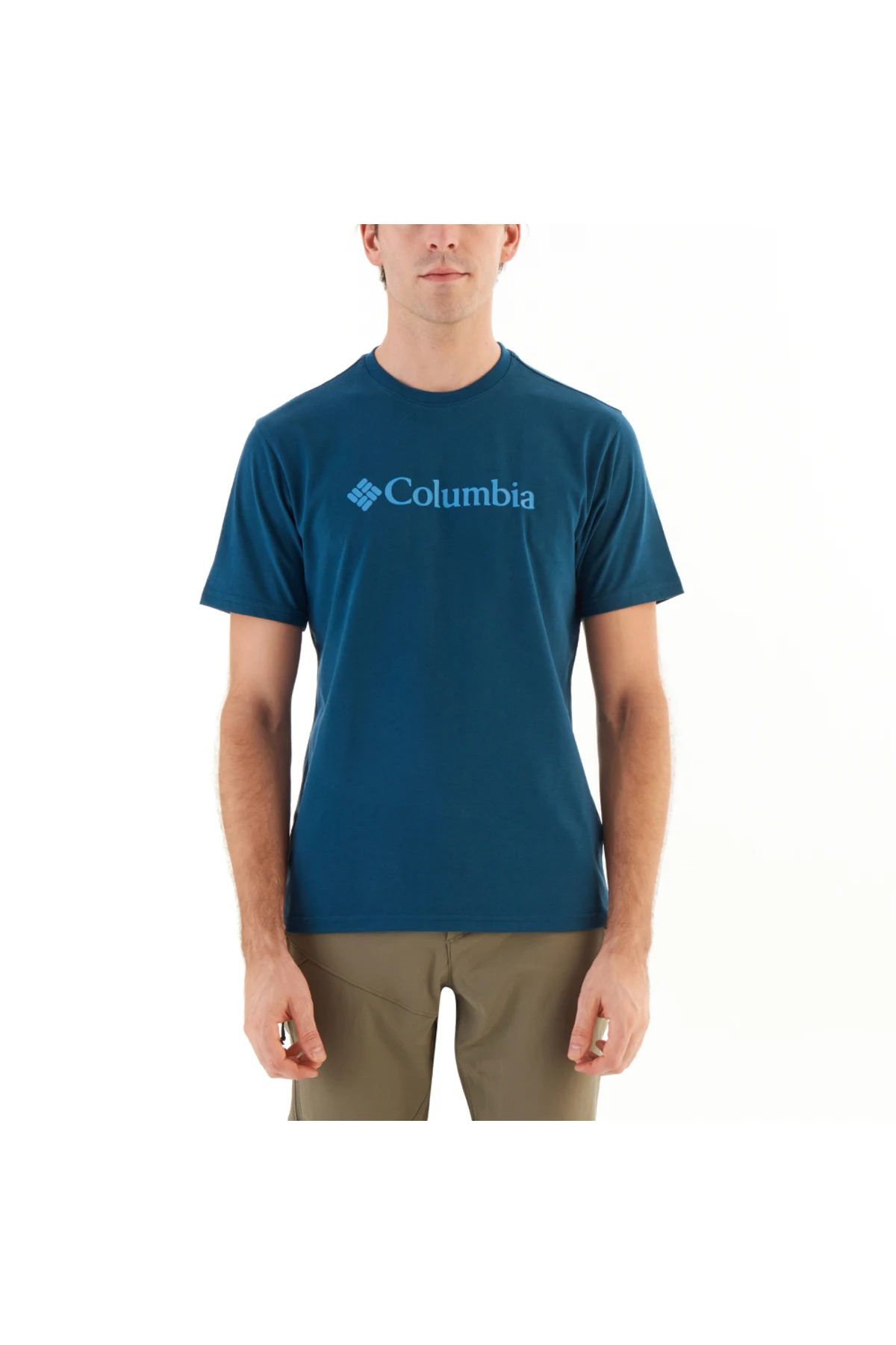 Columbia -  Мужская футболка с коротким рукавом и матовым логотипом CSC M Basic