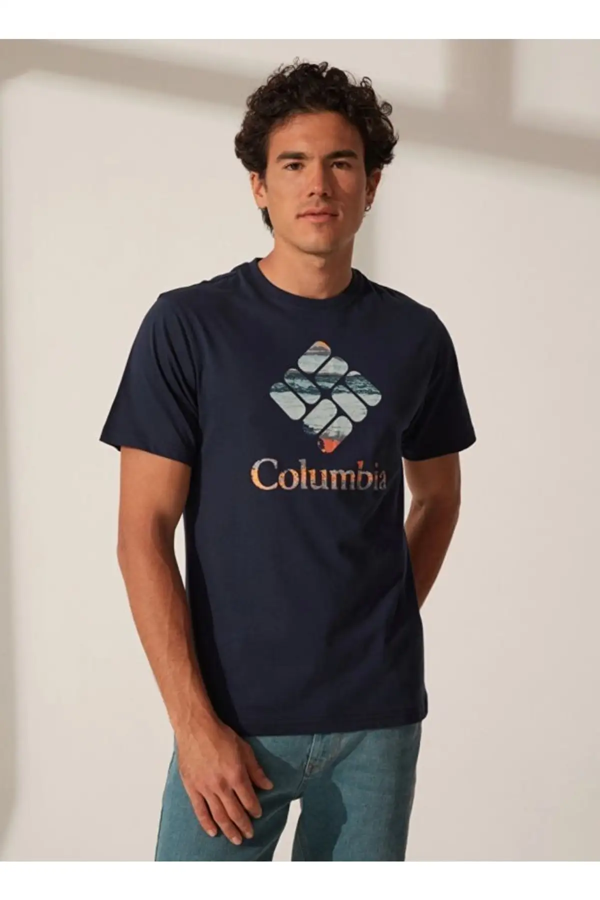Columbia -  Csc M Stacked Hyper Nature Ss Tee Мужская футболка с коротким рукавом Cs0242-466