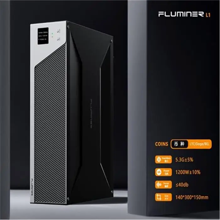 Фото Fluminer L1 5.3G 1200W DOGE/LTC/ BEL cion домашний майнер №2
