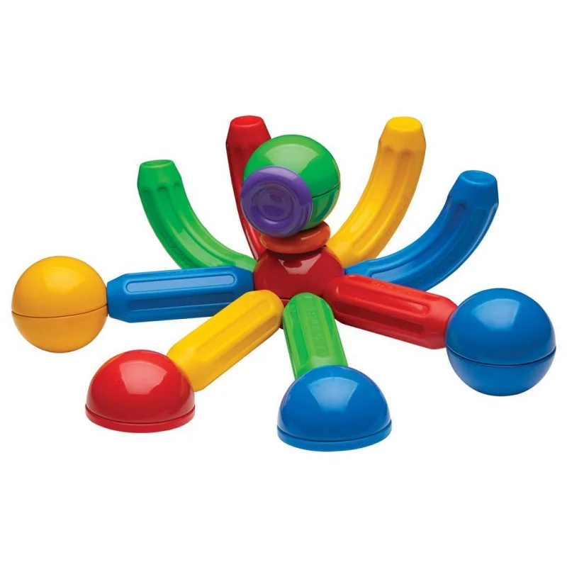 Магнитный конструктор STICK-O «Basic Set», 20 деталей Basic Set, для детей, развивающая игрушка, обучающий конструктор (art.: 3920b4f93f34d) - 3920b4f93f34d
