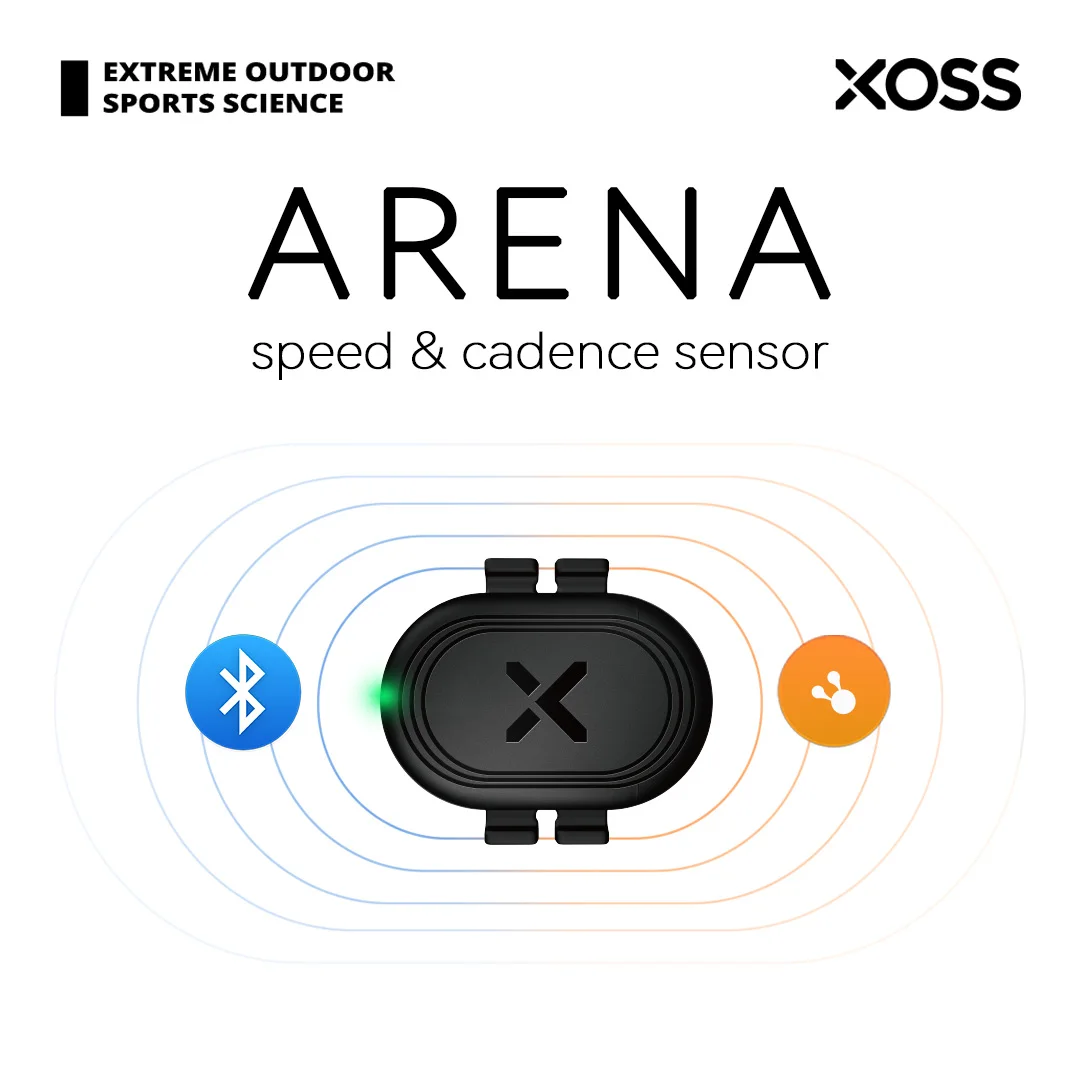 XOSS ARENA датчик скорости вращения педалей велосипедный компьютер спидометр ANT + Bluetooth шоссейный велосипед MTB для iGPSPORT Bryton Cycplus