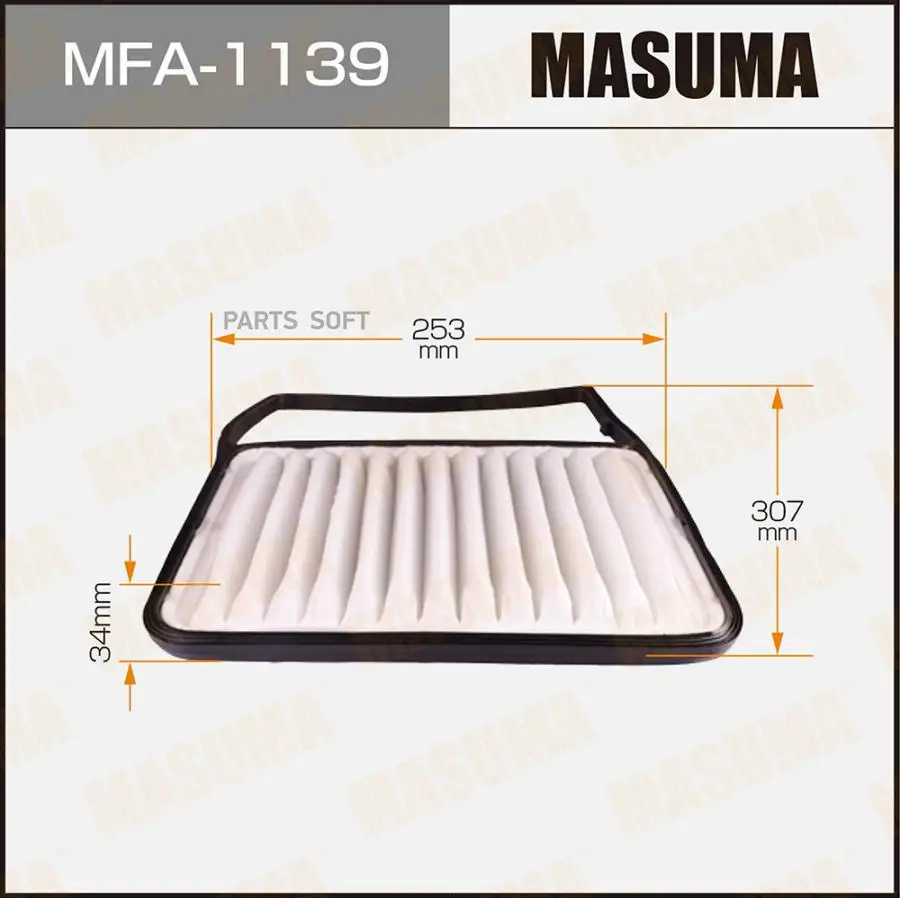 MASUMA MFA-1139 Фильтр воздушный Masuma MFA-1139