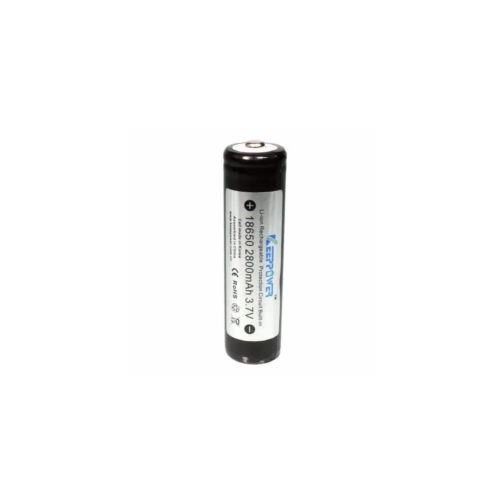KeepPower Аккумулятор Li-Ion защищенный 18650 (Samsung ICR18650-28A) 2800мАч 3,7В 735