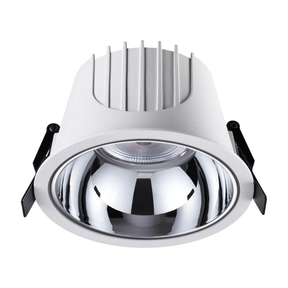 358697 SPOT NT21 207 белый/хром Светильник встраиваемый светодиодный IP20 LED 4000К 30W 100-265V KNOF (358697)