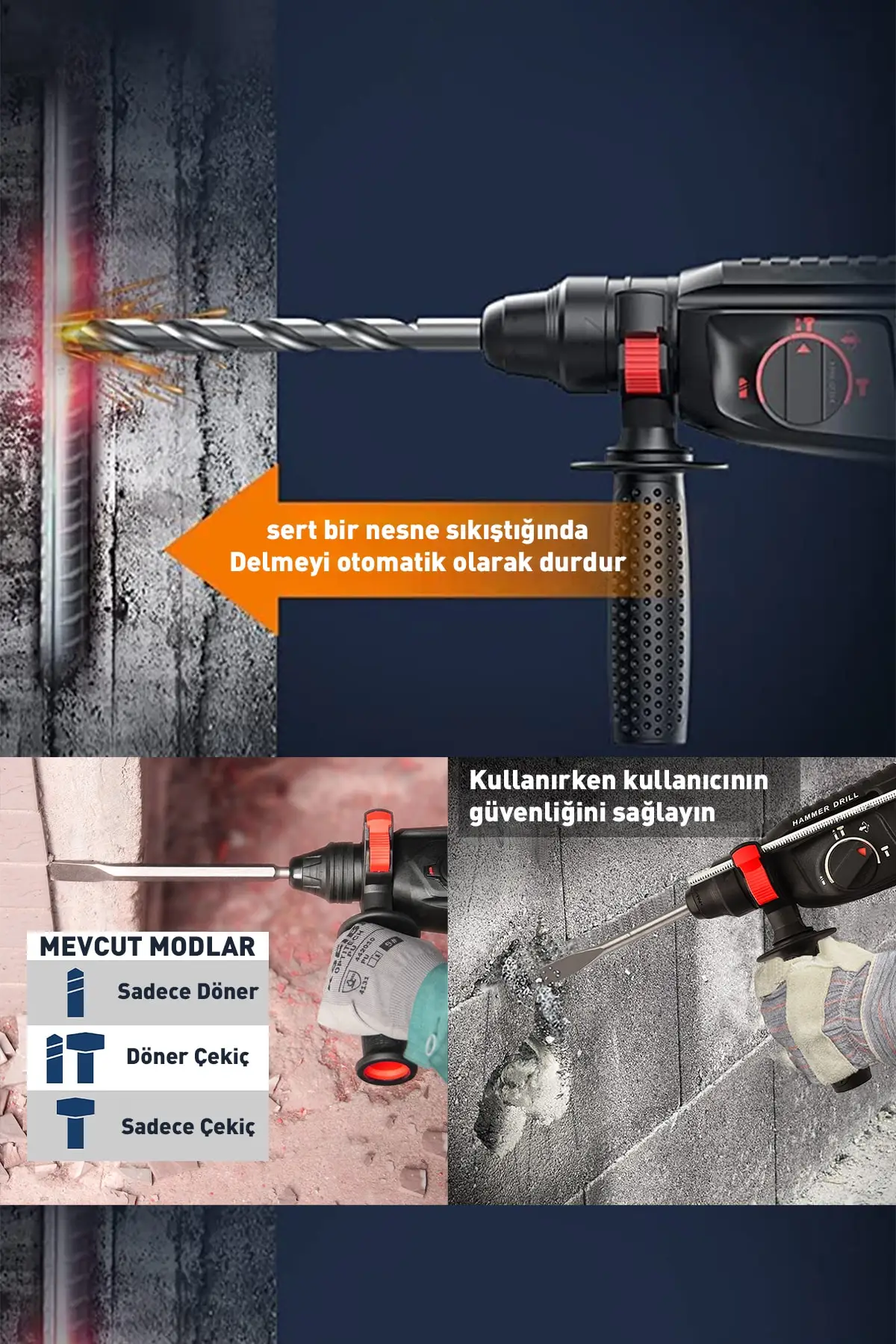Дрель Assur Plus по металлу с коробкой передач Ударная дрель Перфоратор 2–28 мм Hilti (art.: 3920c37fb849b) - 3920c37fb849b