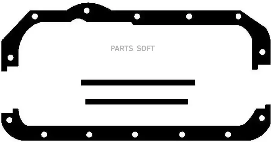 VICTOR REINZ 101280302 10-12803-02_прокладка поддона двигателя!\ Opel Ascona/Corsa/Kadett 1.0/1.2 OHV  92
