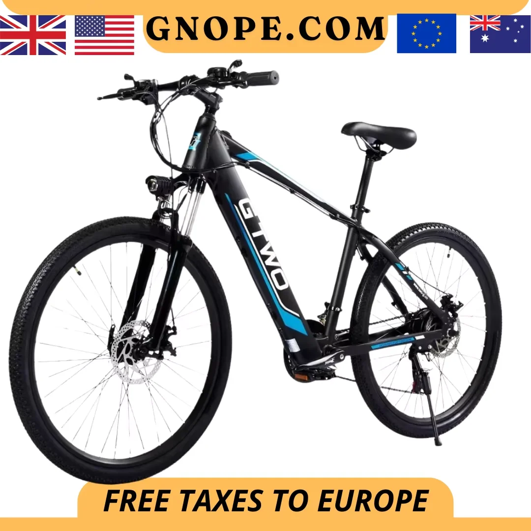GTWO-Vélo de montagne électrique F1, 27,5 чехлов, мотор-пакет 1000Вт, 48В, 15Ач, vitesse Maximum 40 км, frein hydraulique