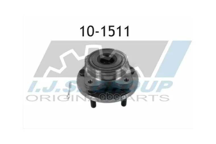 10-1511_к-Кт Подшипника Ступицы! Передней Chrysler Grand Voyager/Voyager 2.4-3.8 V6 00-03 IJS арт. 10-1511
