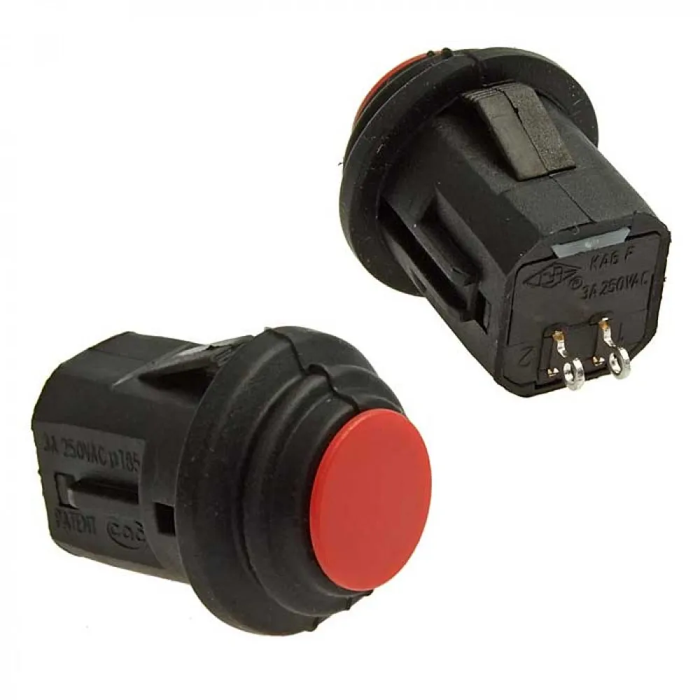 Кнопочный переключатель SB570-R IP65 on-off ф14mm (art.: 3920bcd05624f) - 3920bcd05624f