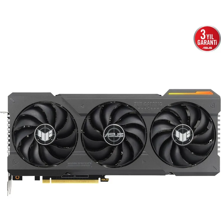Фото Asus -  ASUS GEFORCE TUF RTX 4070 TI 12 ГБ 192-битная ВИДЕОКАРТА GDDR6X 2760 МГц OC 2xHDMI 3xDP RGB (TUF-RTX4070TI-O12G-GAMING) DLSS3 №3